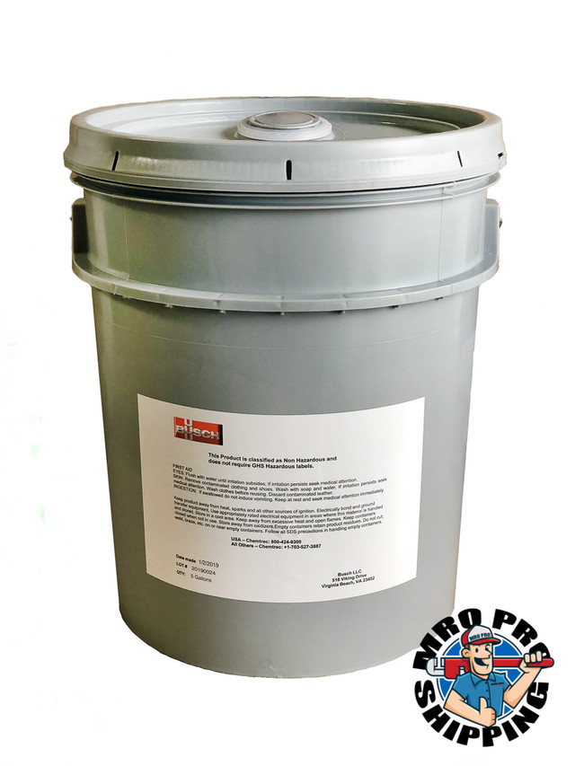 Busch R580 Vacuum Pump Oil, 1 qt., (1 BTL/EA)